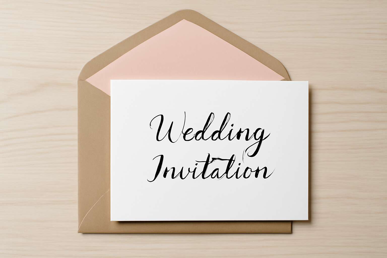 wedding invitation card under 20