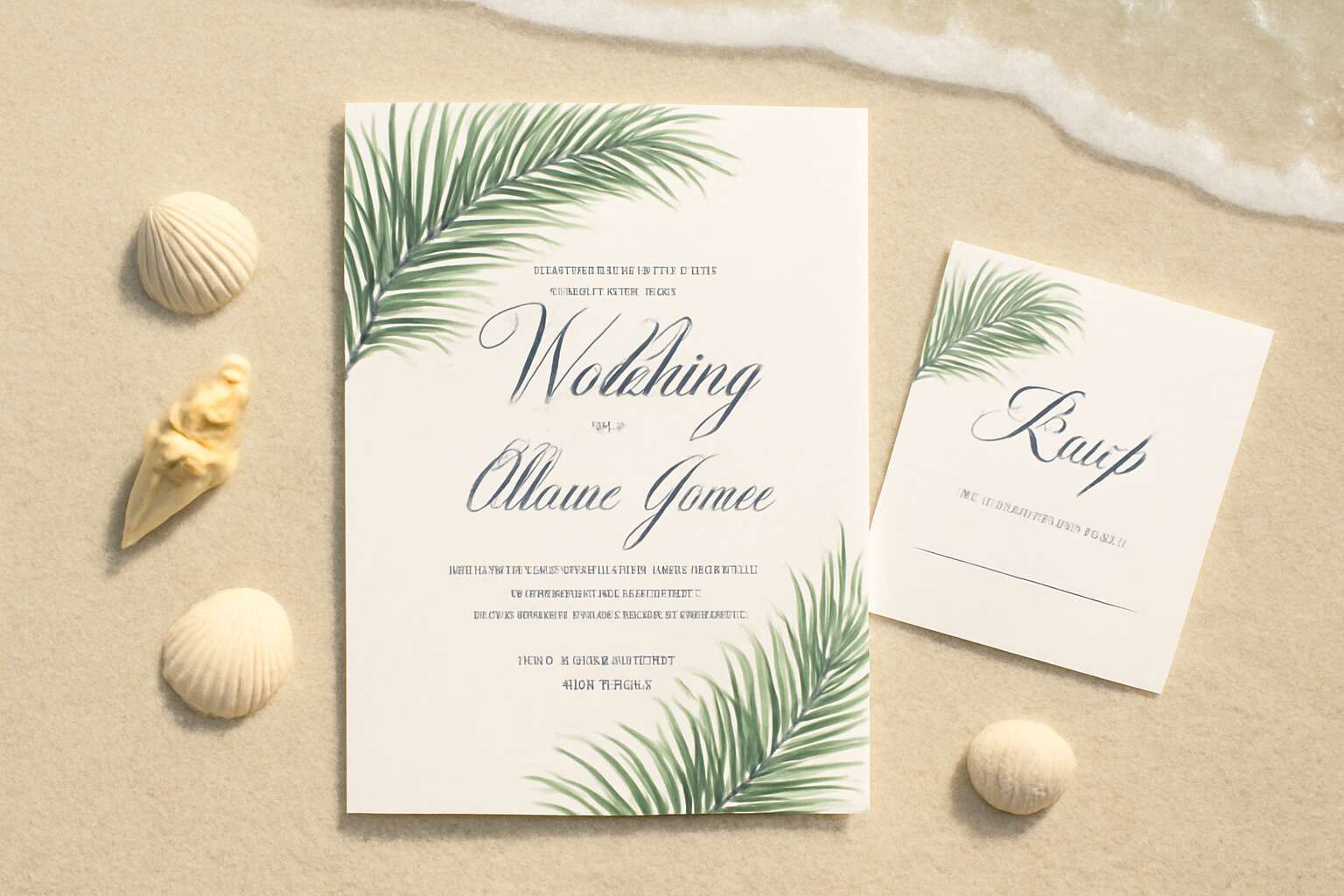 beach destination wedding invitation wording