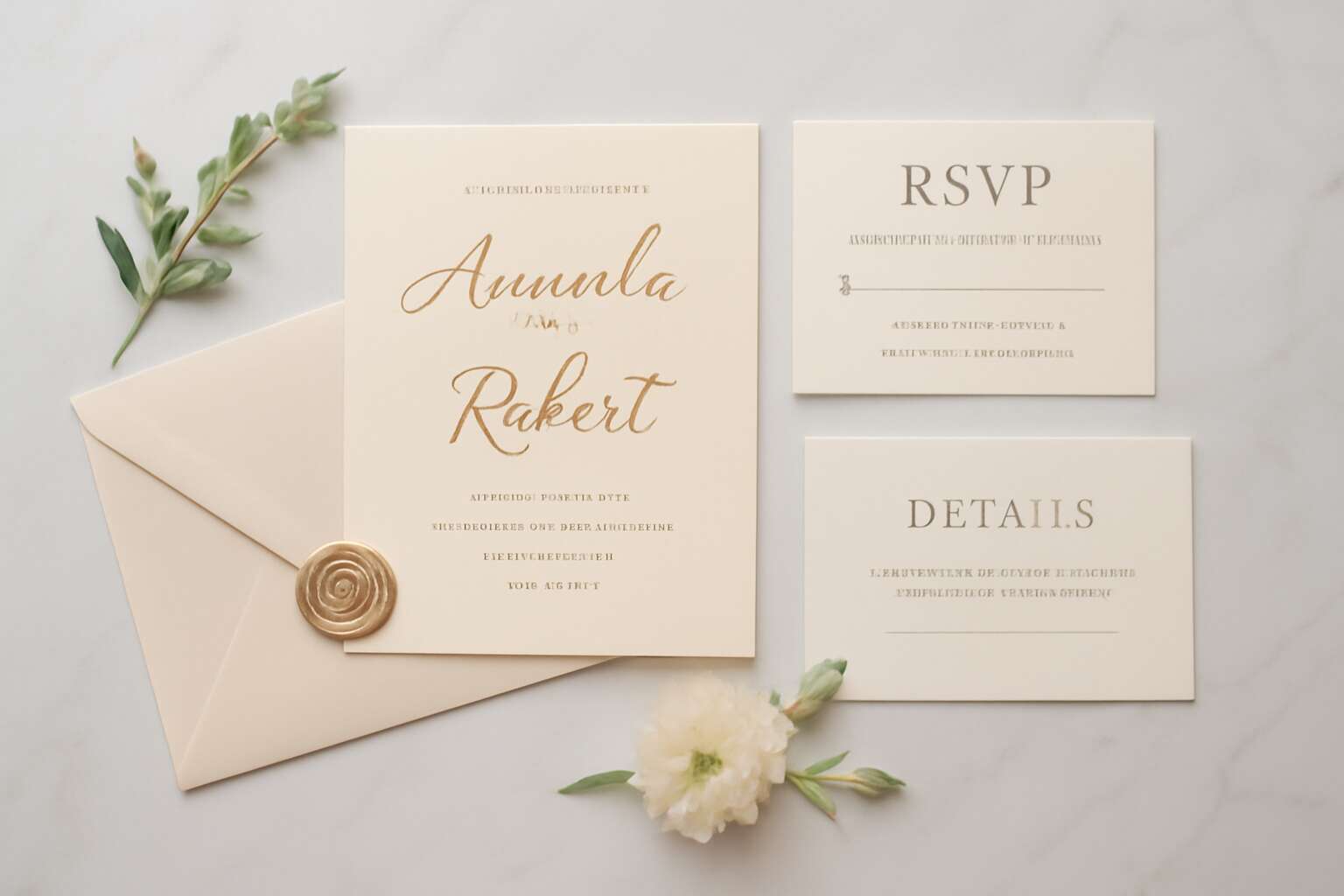guide for wedding invitation