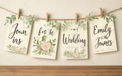 Make Your Day Shine with a Custom wedding invitation banner