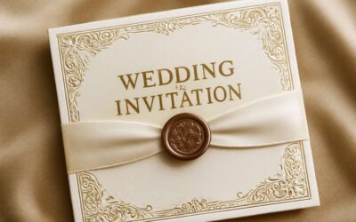 Timeless elegance begins with luxury wedding invitation card for an unforgettable celebration