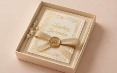 Enchanting wedding invitation box design ideas to wow guests.