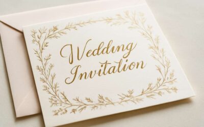 Create a Stunning wedding invitation front page: 10 Design Tips for Joyful Beginnings