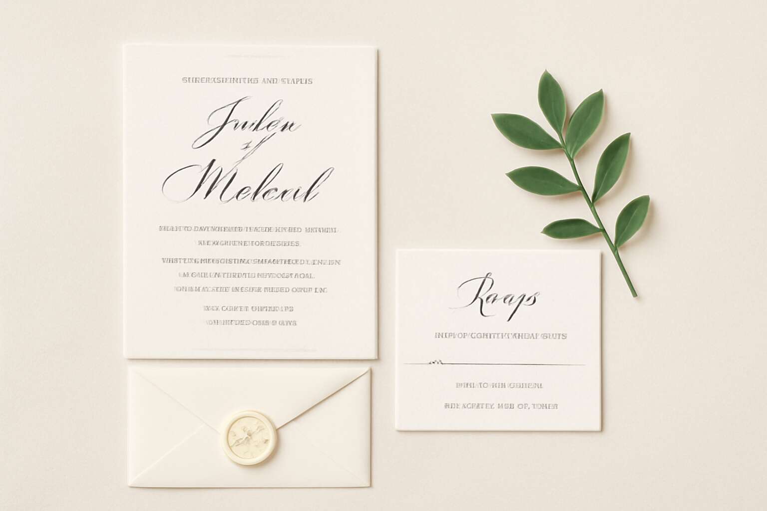 wedding invitation format