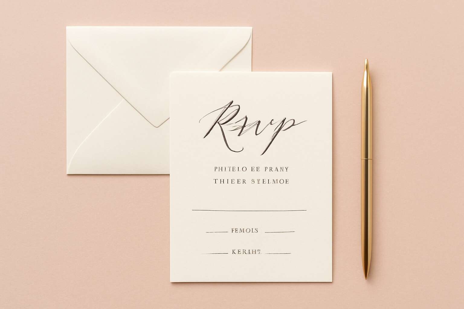 wedding invitation rsvp wording