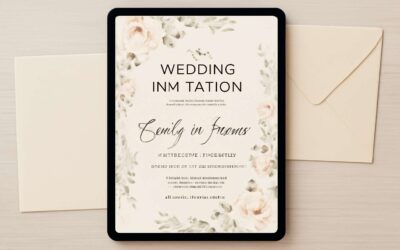 Dreamy DIY weddings: free templates for wedding invitation you can customize today.
