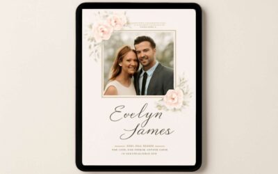 Elevate your events with a digital wedding invitation with photo that wows guests