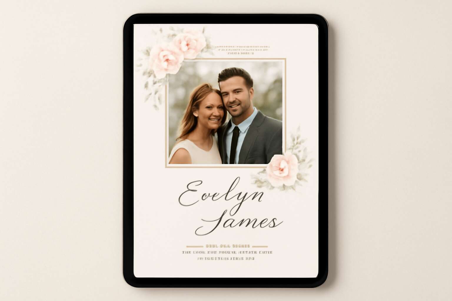 generated_image_6a275fbf94b6a.jpg digital wedding invitation with photo