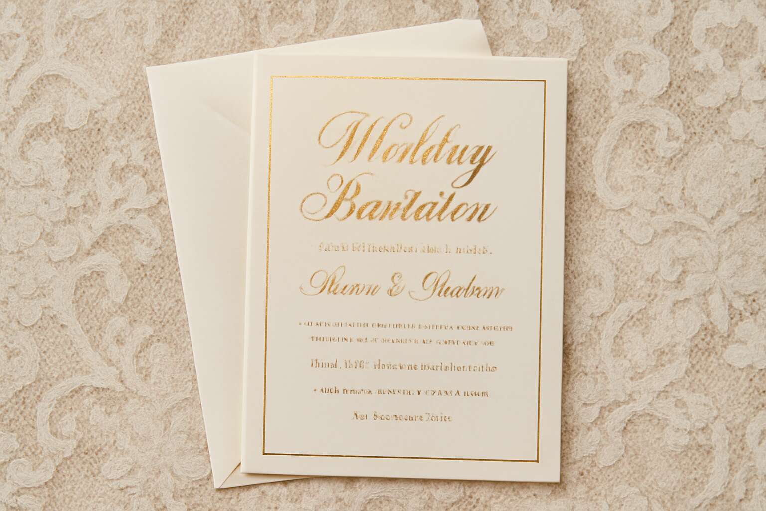 wedding invitation card traditional