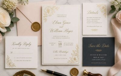 Find content for wedding invitation wording, ideas, and examples.