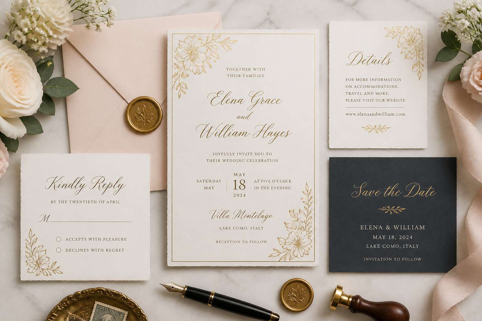 content for wedding invitation
