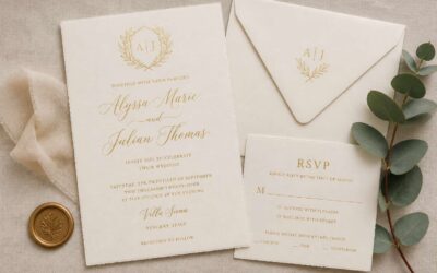 Your wedding invitation and rsvp checklist for a smooth reply.