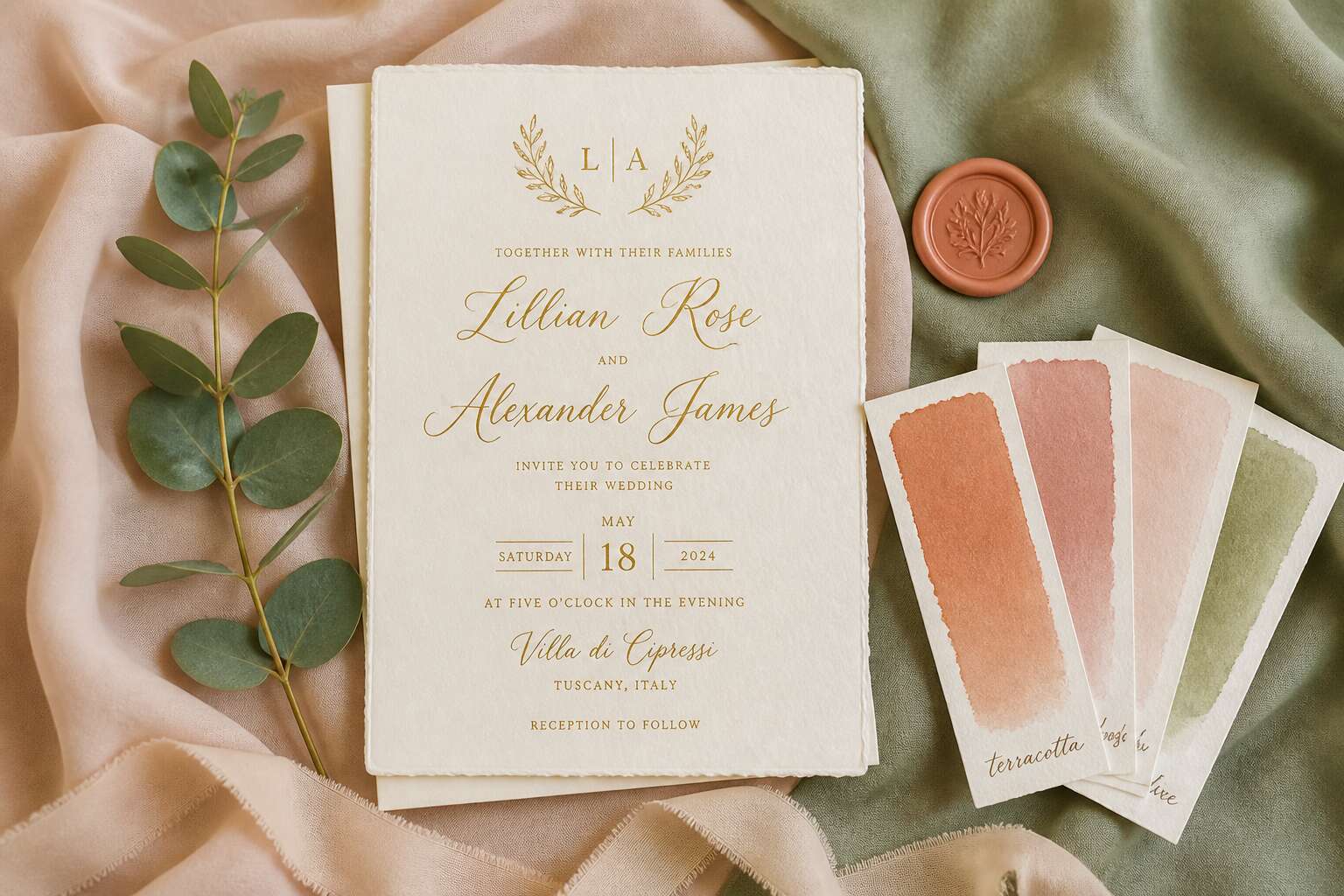generated_image_6aadd3ef511dd.jpg wedding invitation with color palette