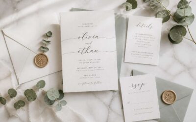 See the new wedding invitation card design trends this season.
