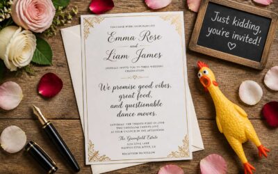 The Best Wedding Invitation Jokes to Make Your Guests Smile